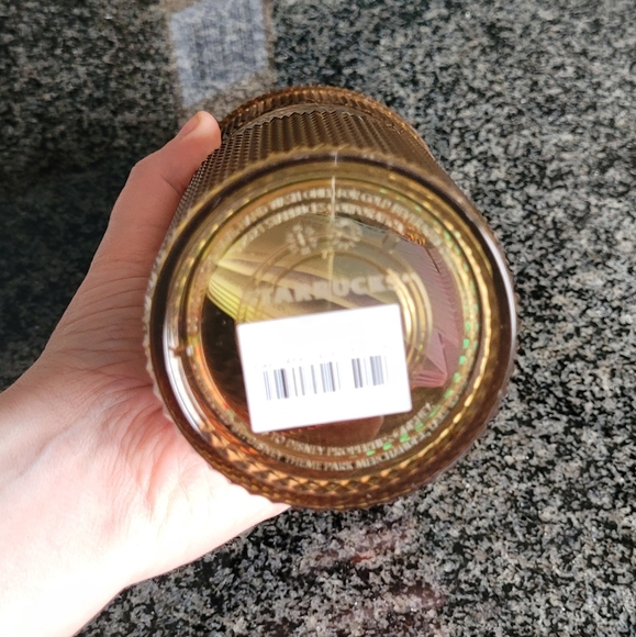 DISNEY X STARBUCKS 50th Aniversary Disney World Studed Gold Tumbler - Picture 5 of 5
